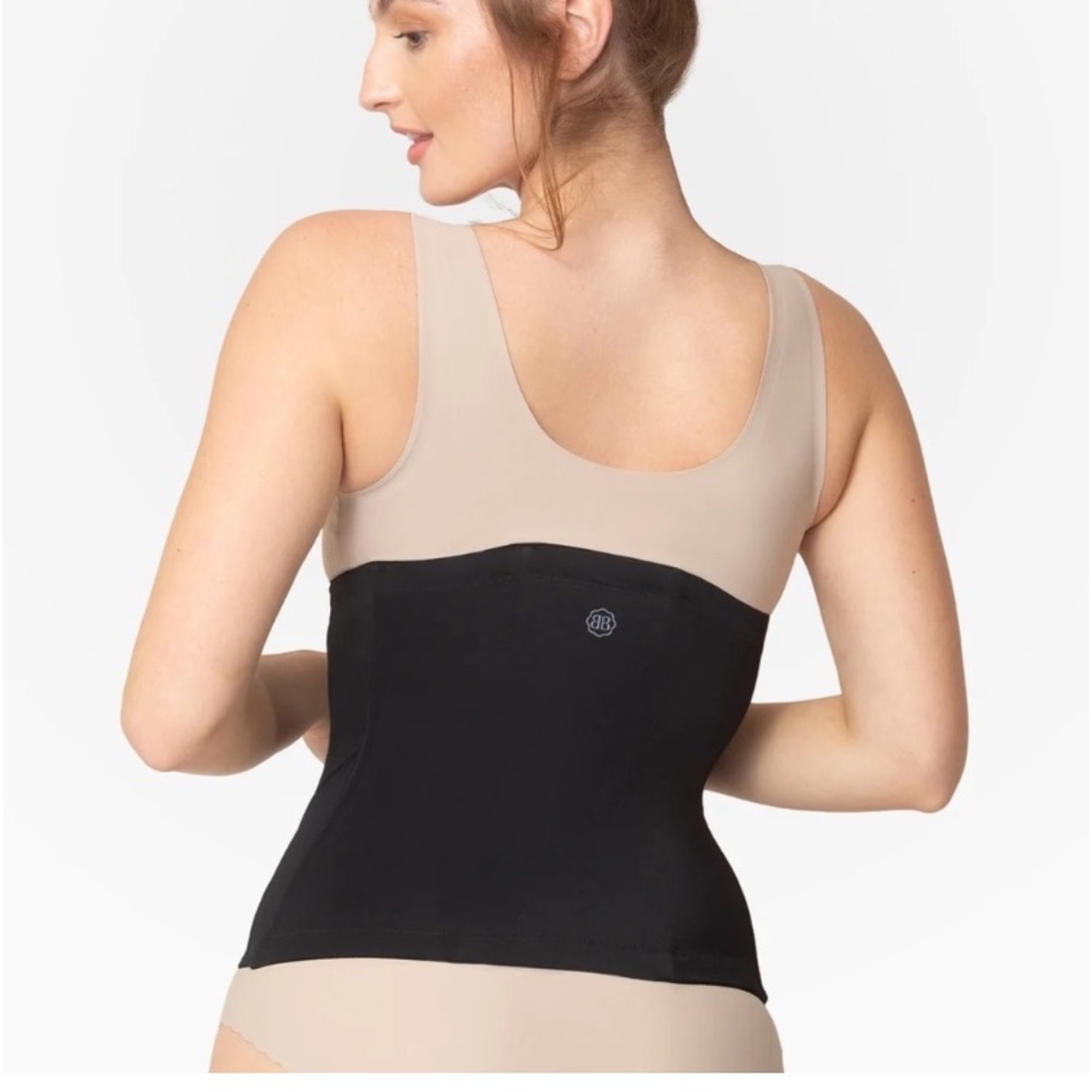 Belly Bandit Black Hook & Eye Post Partum Corset S